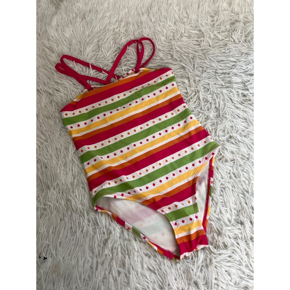 Gymboree Swimsuit Batik Summer One Piece Size 7